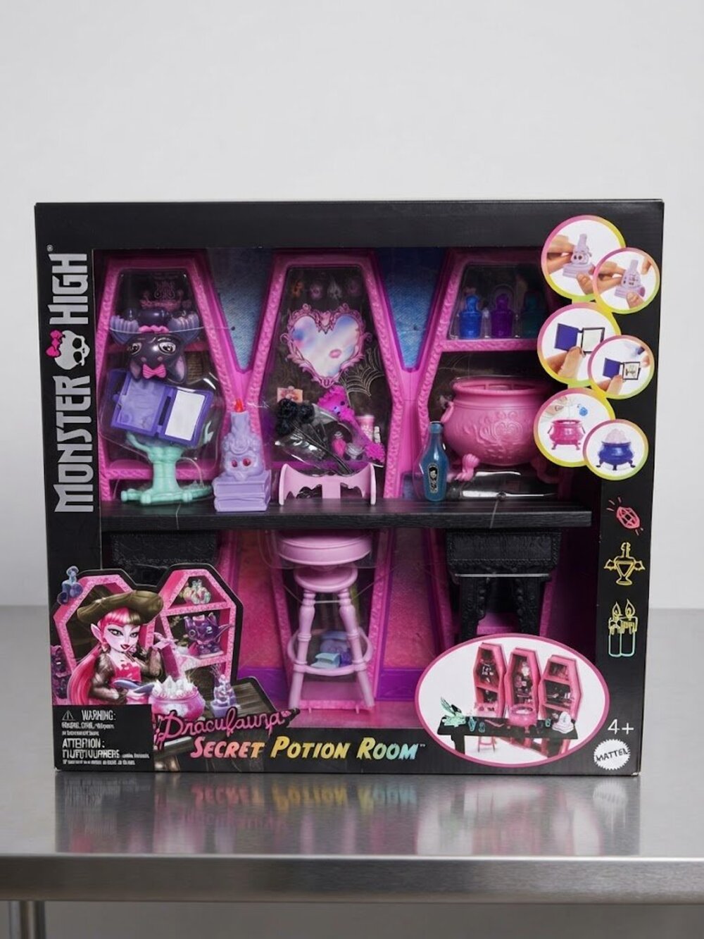 Monster High Draculaura Secret Potion Room Playset Brand New Factory Sealed